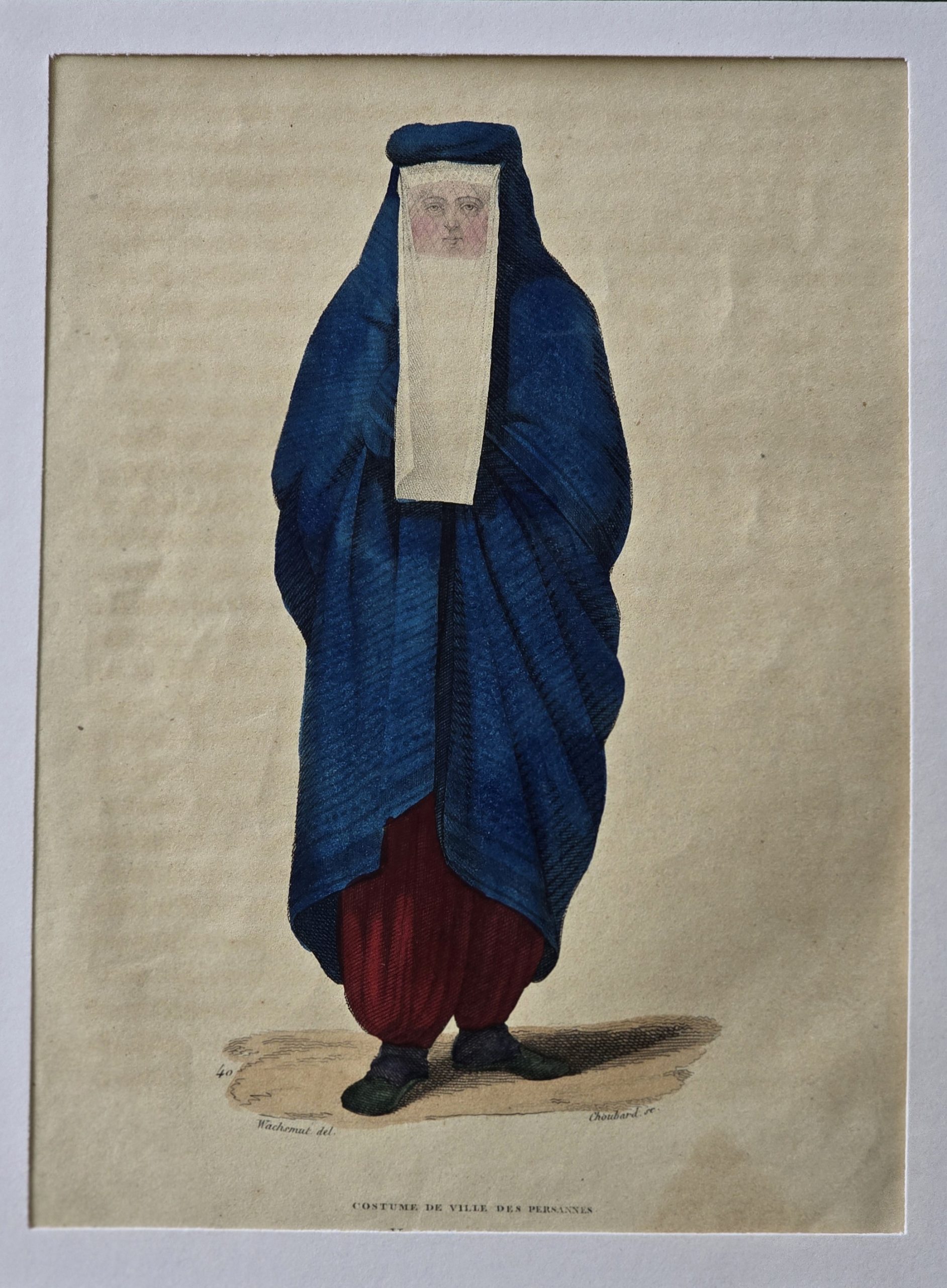 Costume de ville des Persanes