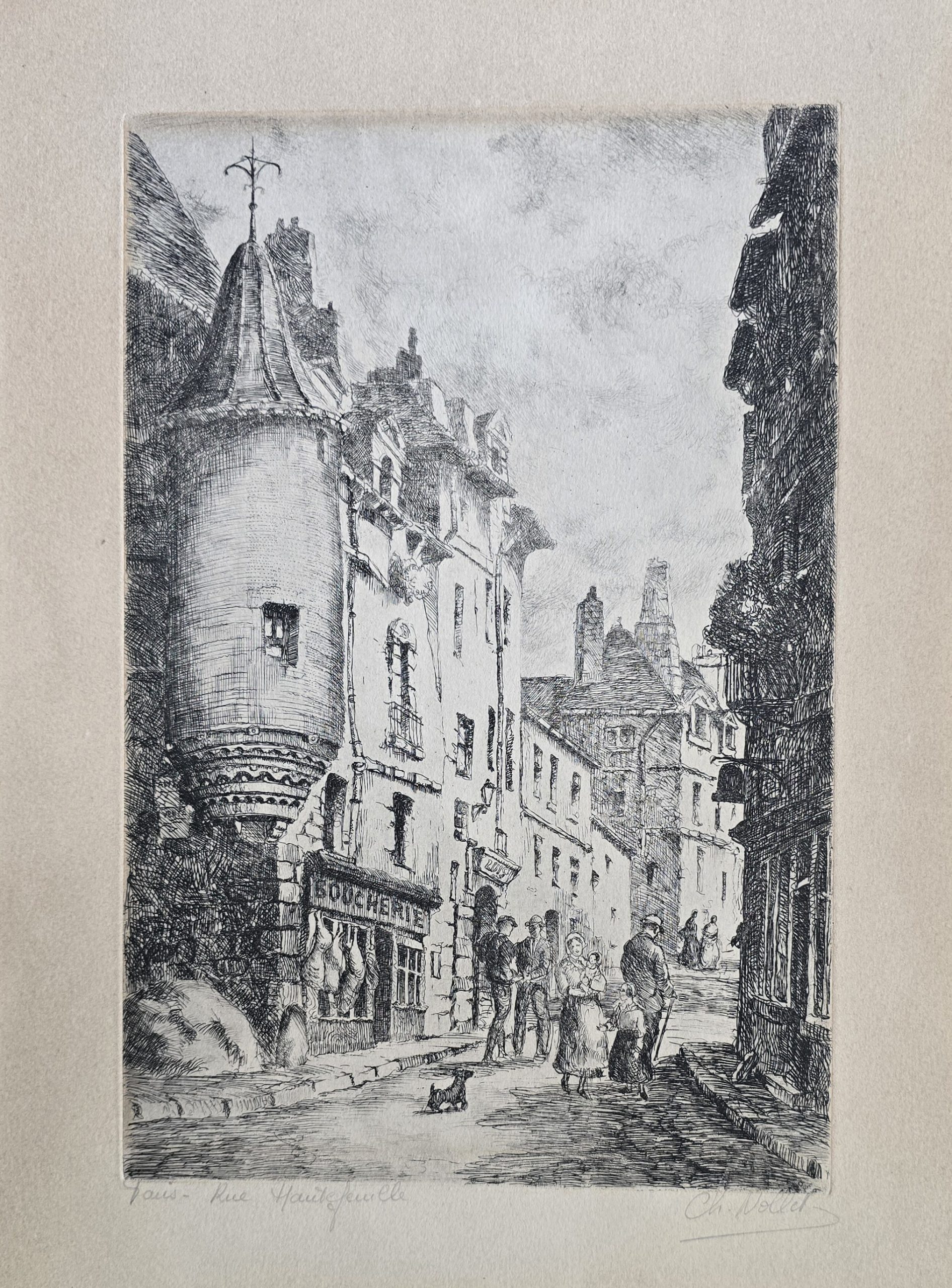 Paris, Rue Hautefeuille