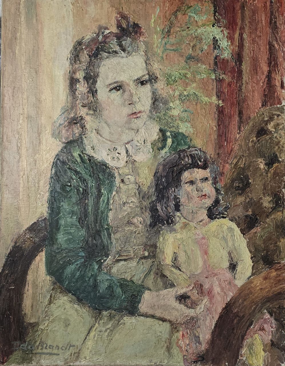 Portrait de Nadine Denin by Ida Brandt (1904-1984)